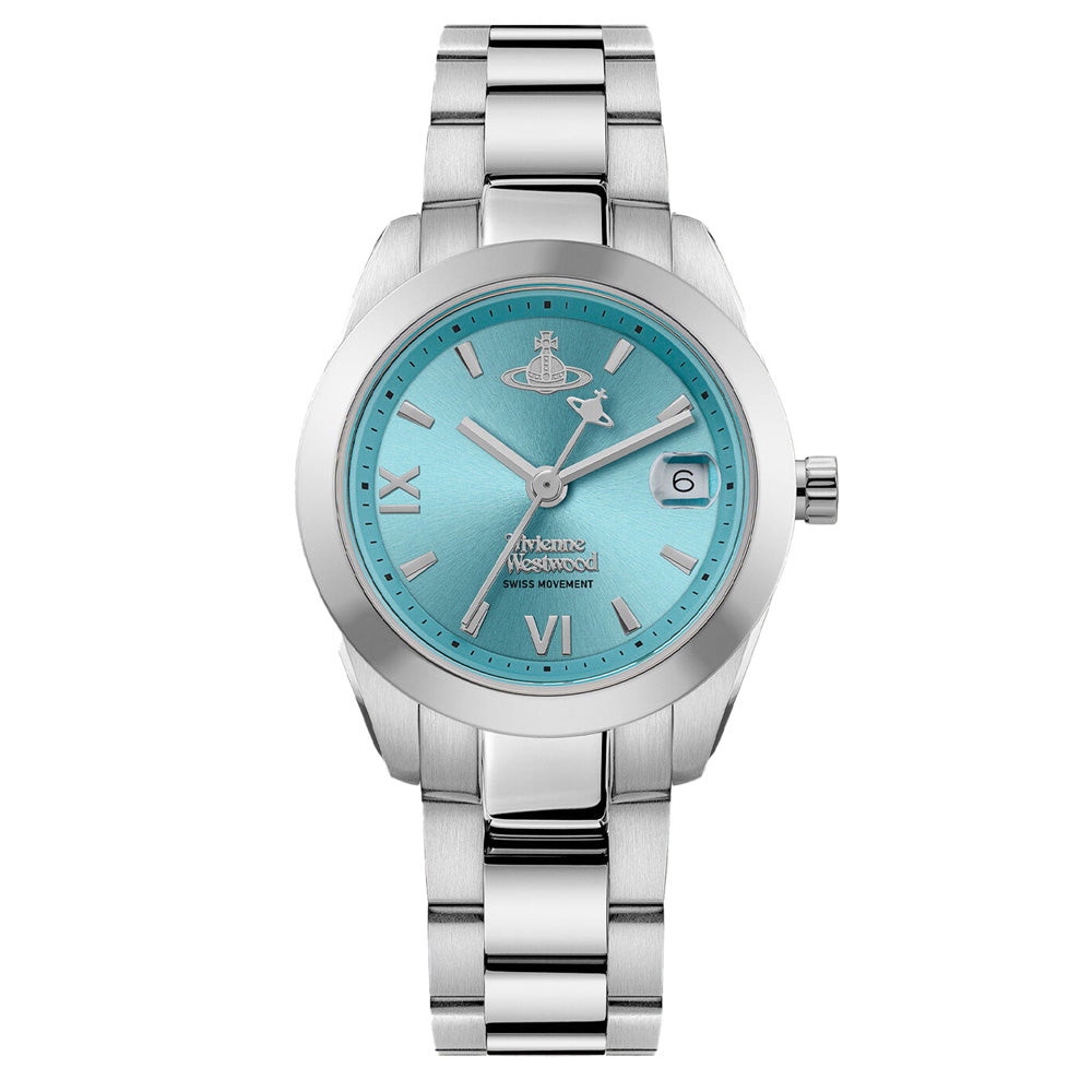 Vivienne Westwood Fenchurch Turquoise Dial Watch-PEROZ Accessories