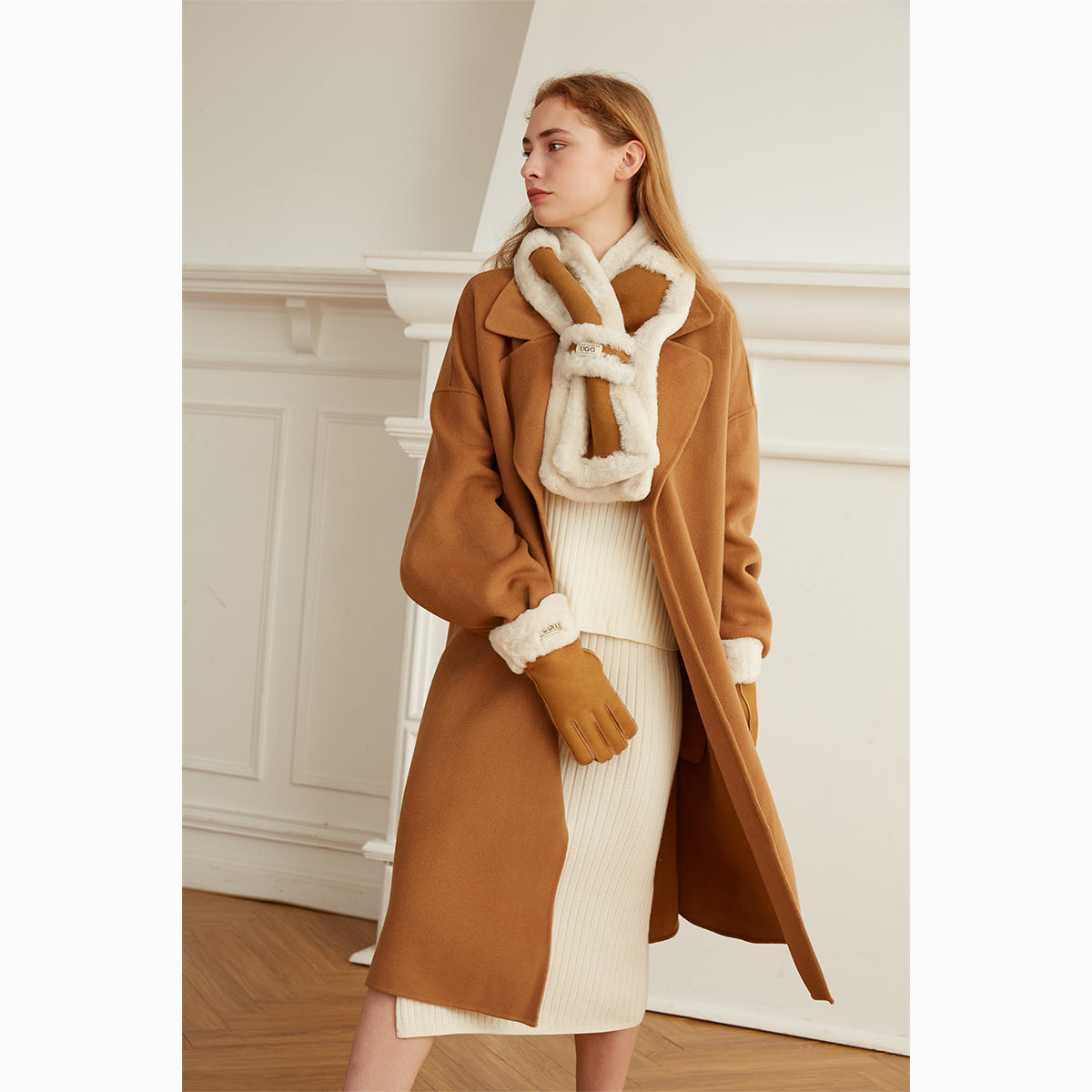 Ugg Neck Scarf-Scarves-PEROZ Accessories