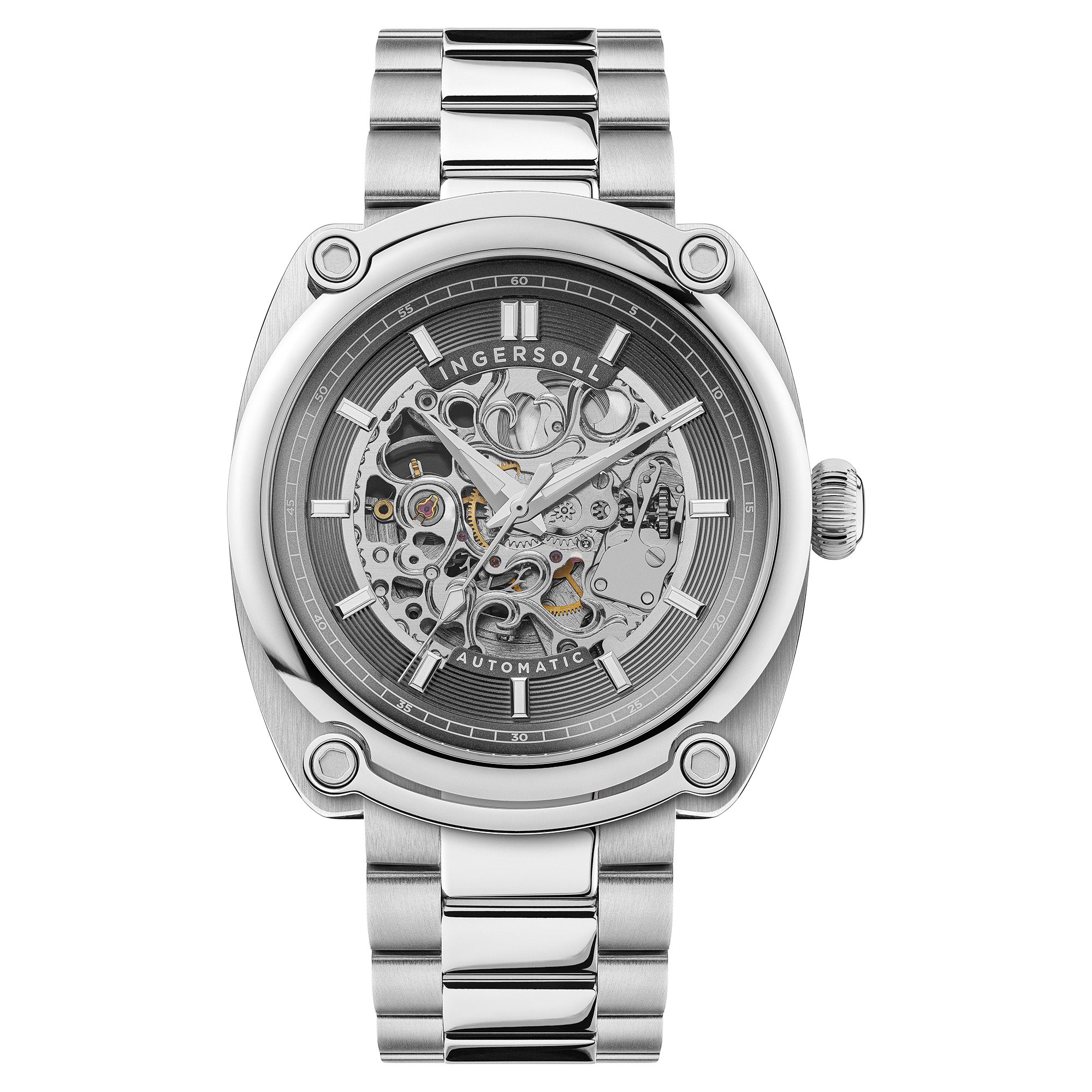 Ingersoll The Michigan Silver Watch-PEROZ Accessories