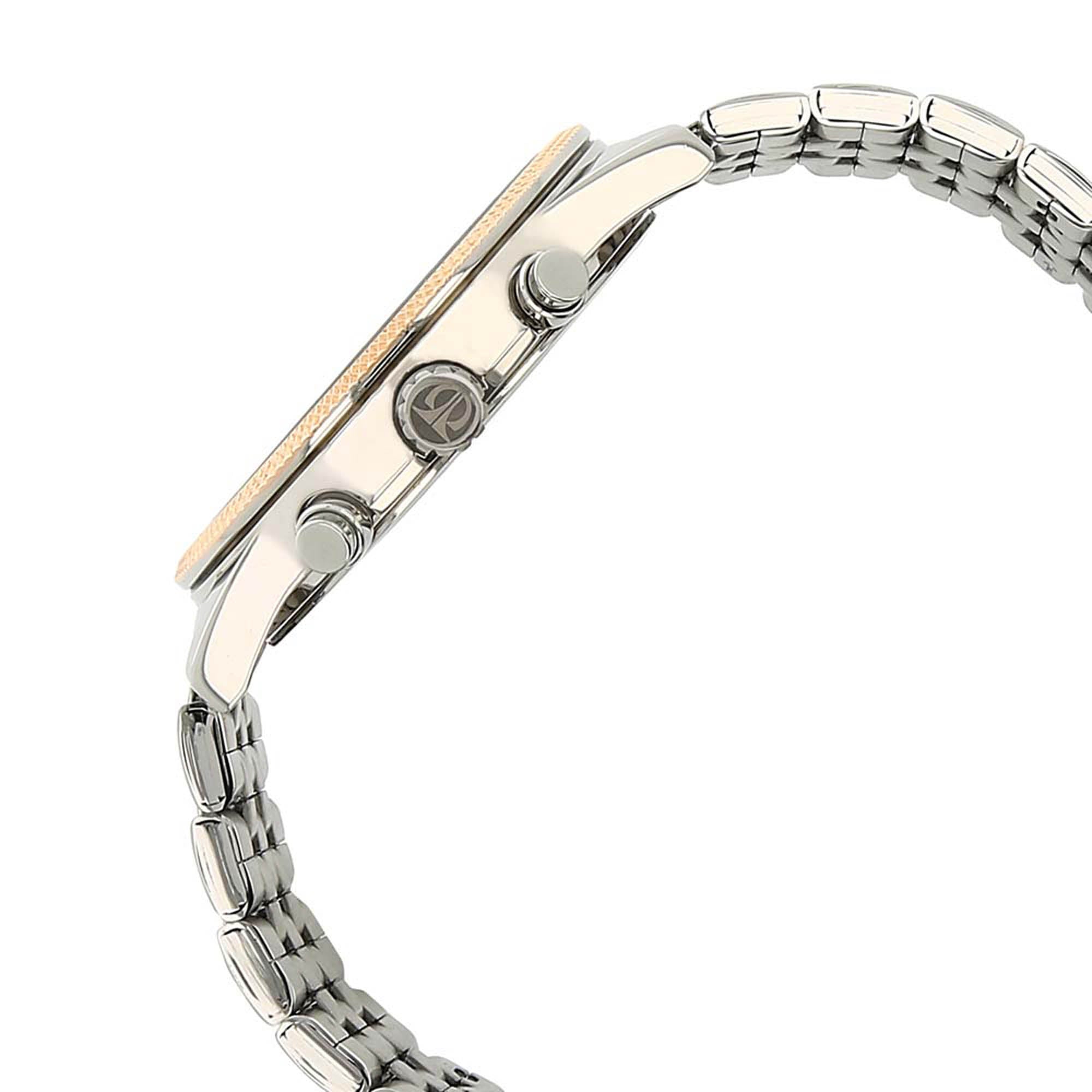 Titan Quartz Multifunction Blue Dial Stainless Steel Strap Watch for Men-PEROZ Accessories