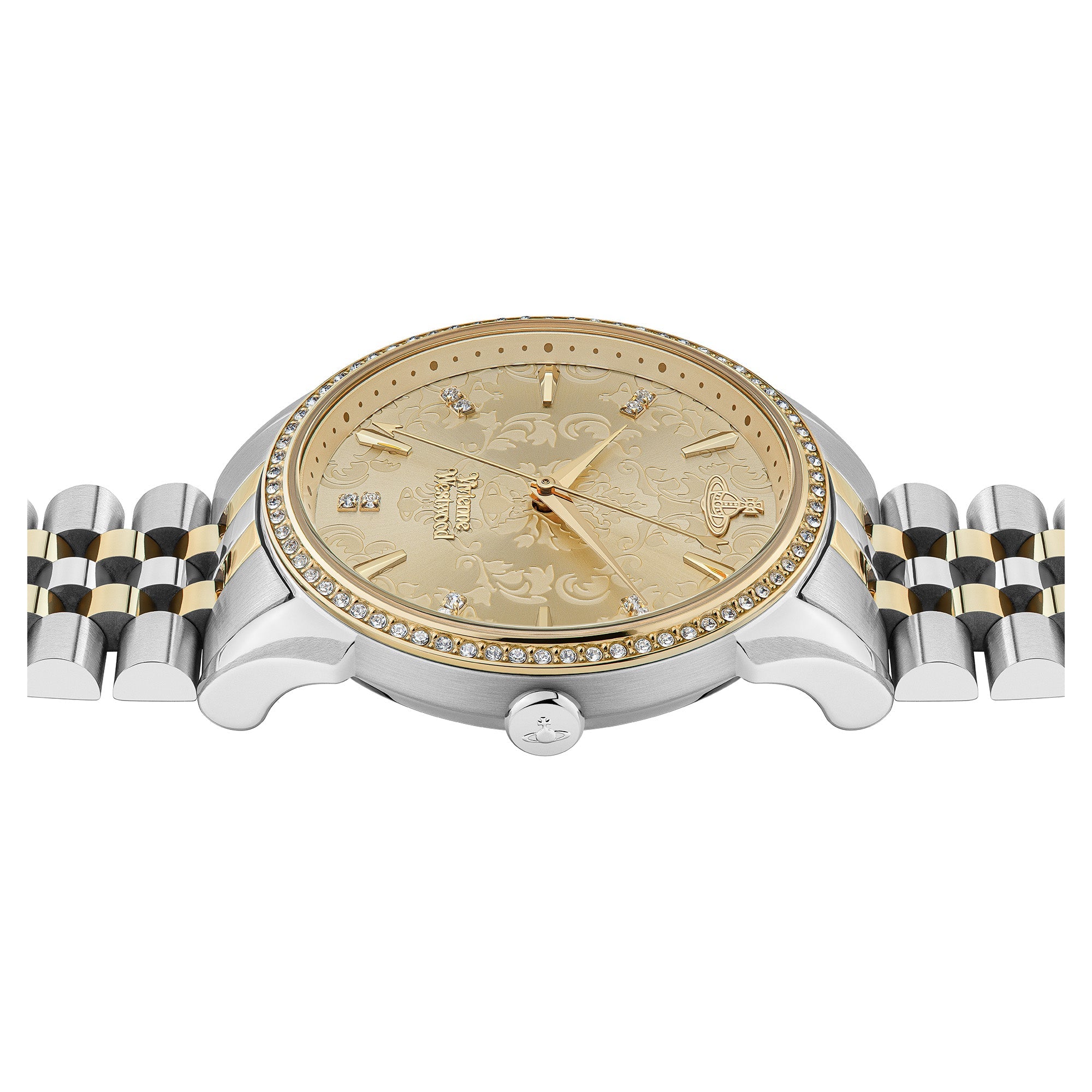 Vivienne Westwood The Wallace Watch Gold Dial-PEROZ Accessories