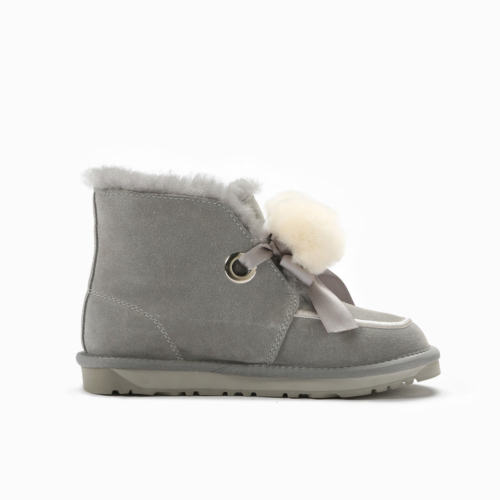 Ugg Paislee Pompom Boots-Boots-PEROZ Accessories