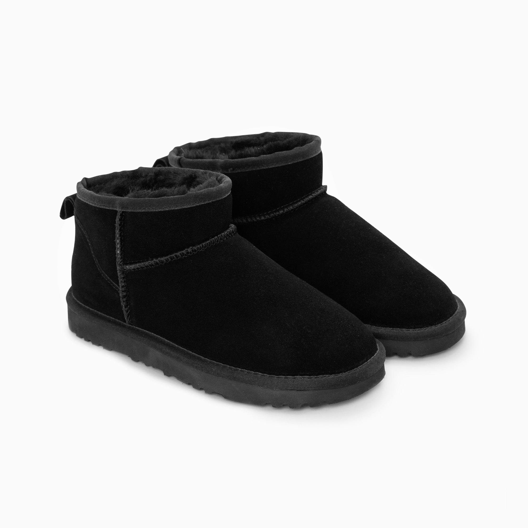 Ugg Boots Genuine Australian Sheepskin Unisex Ankle Classic Suede-Boots-PEROZ Accessories
