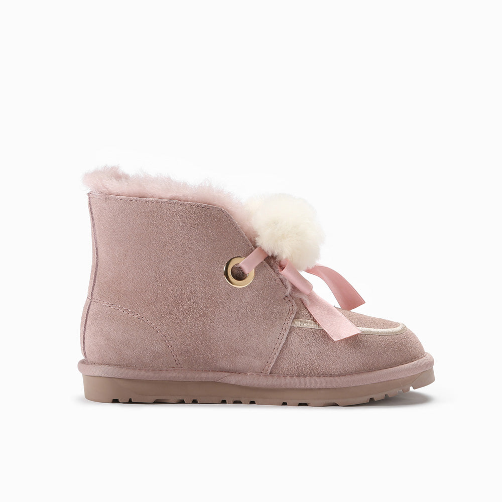 Ugg Paislee Pompom Boots-Boots-PEROZ Accessories