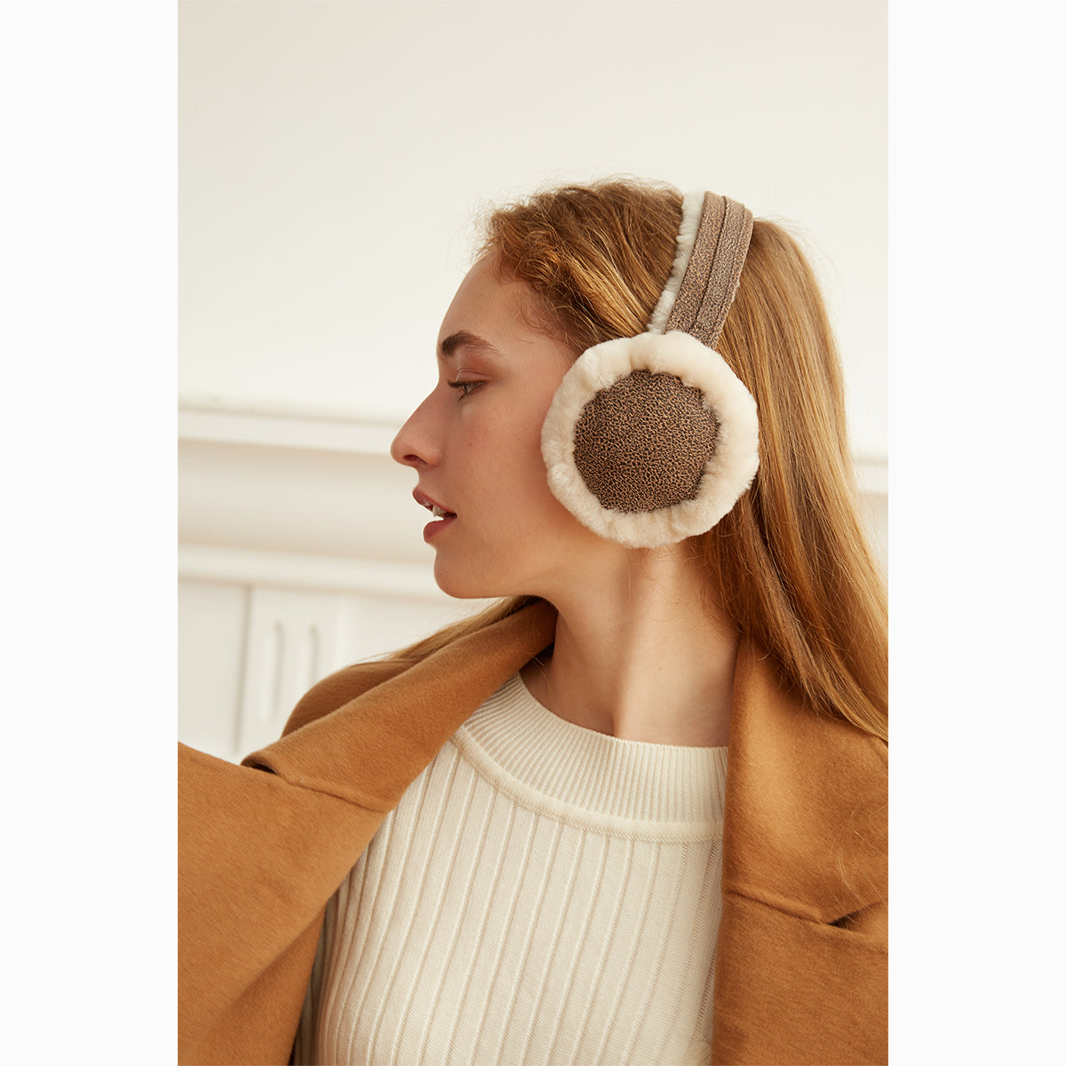 Ugg Sheepskin Earmuff-Earmuffs-PEROZ Accessories