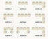 Oikiture 4 Seater Boucle Modular Sofa Armless TOFU Back Green-Sofa-PEROZ Accessories