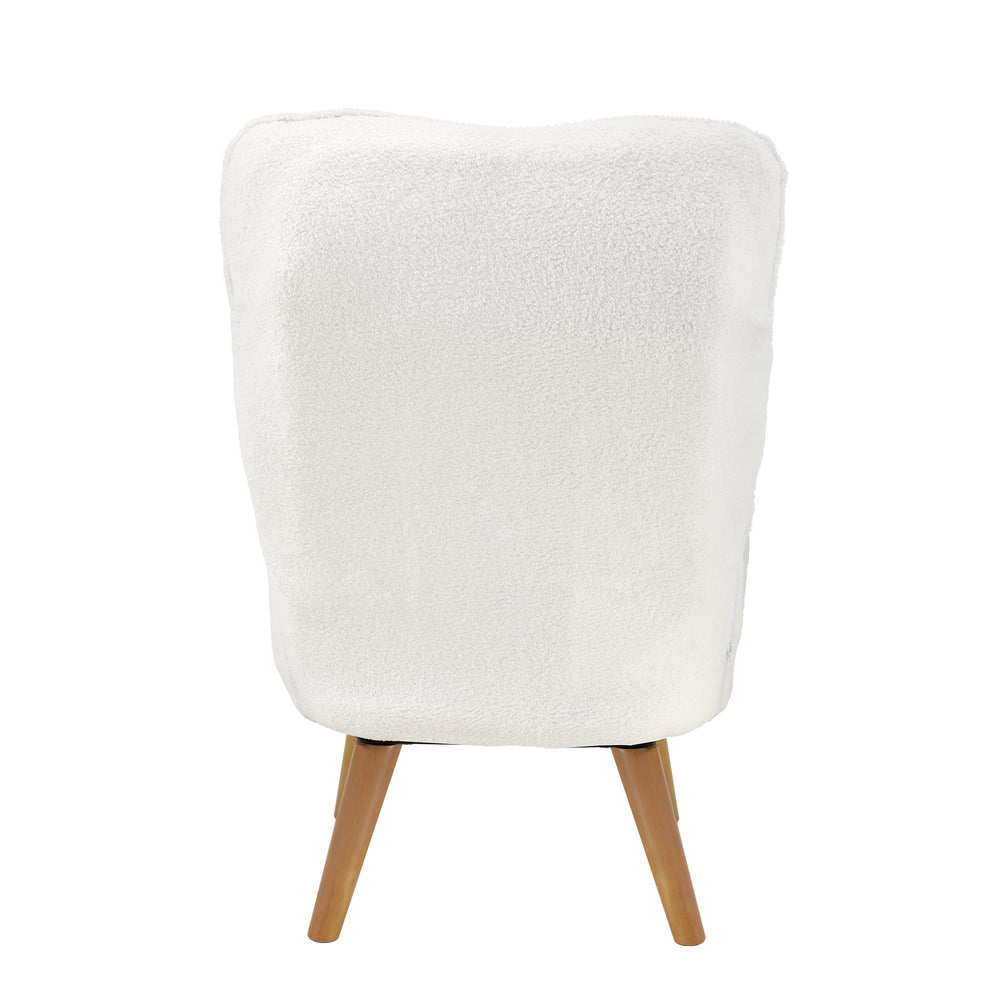 Oikiture 4X 360 Swivel Recliner Armchair Lounge with Stool Sherpa-Armchair-PEROZ Accessories