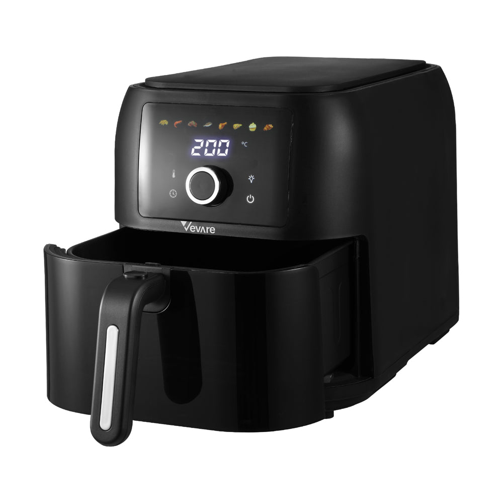Vevare Air Fryer 8L Oven Digital Touch Oil Free Cooker 1700W-Air Fryer-PEROZ Accessories