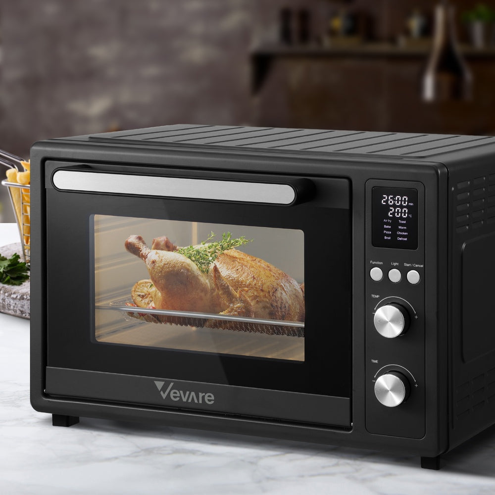 Vevare Air Fryer 32L Oven LCD Display Oil Free Cooker 1700W-Air Fryer-PEROZ Accessories