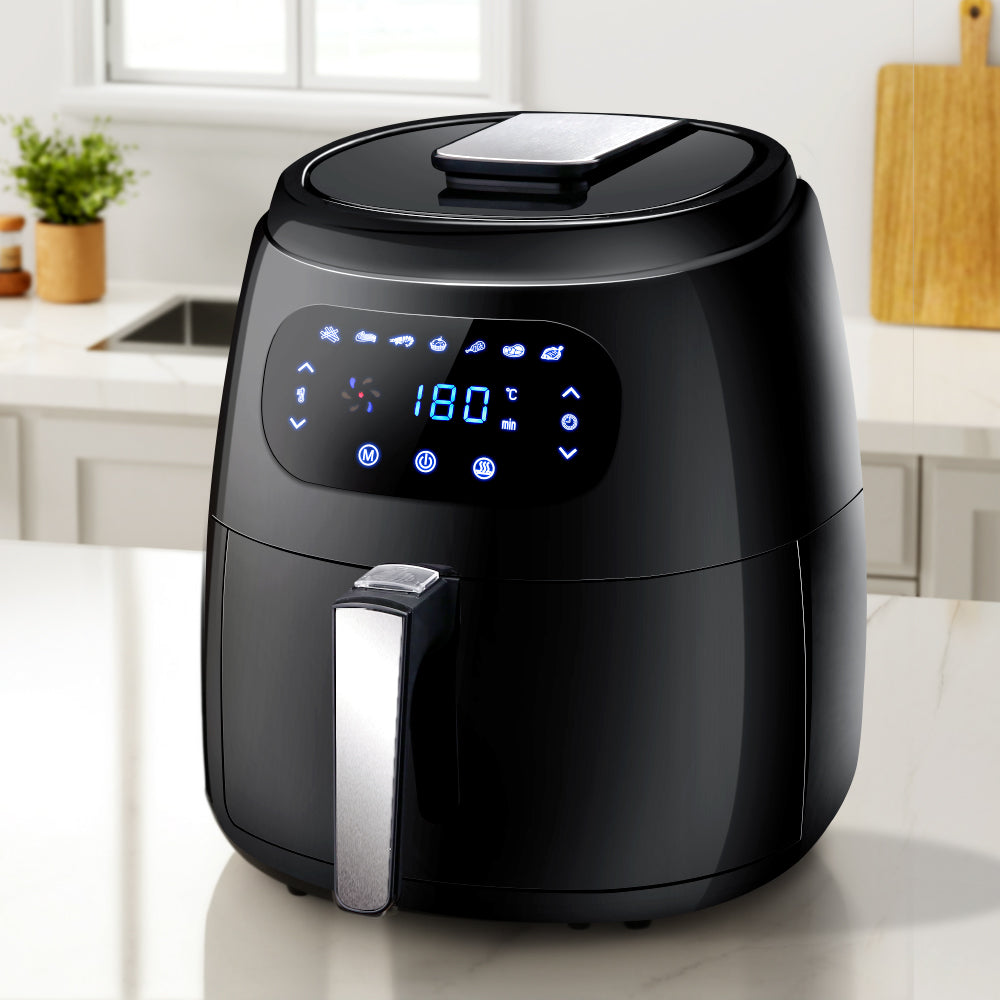 Devanti Air Fryer 8.5L LCD Fryers-Air Fryers-PEROZ Accessories
