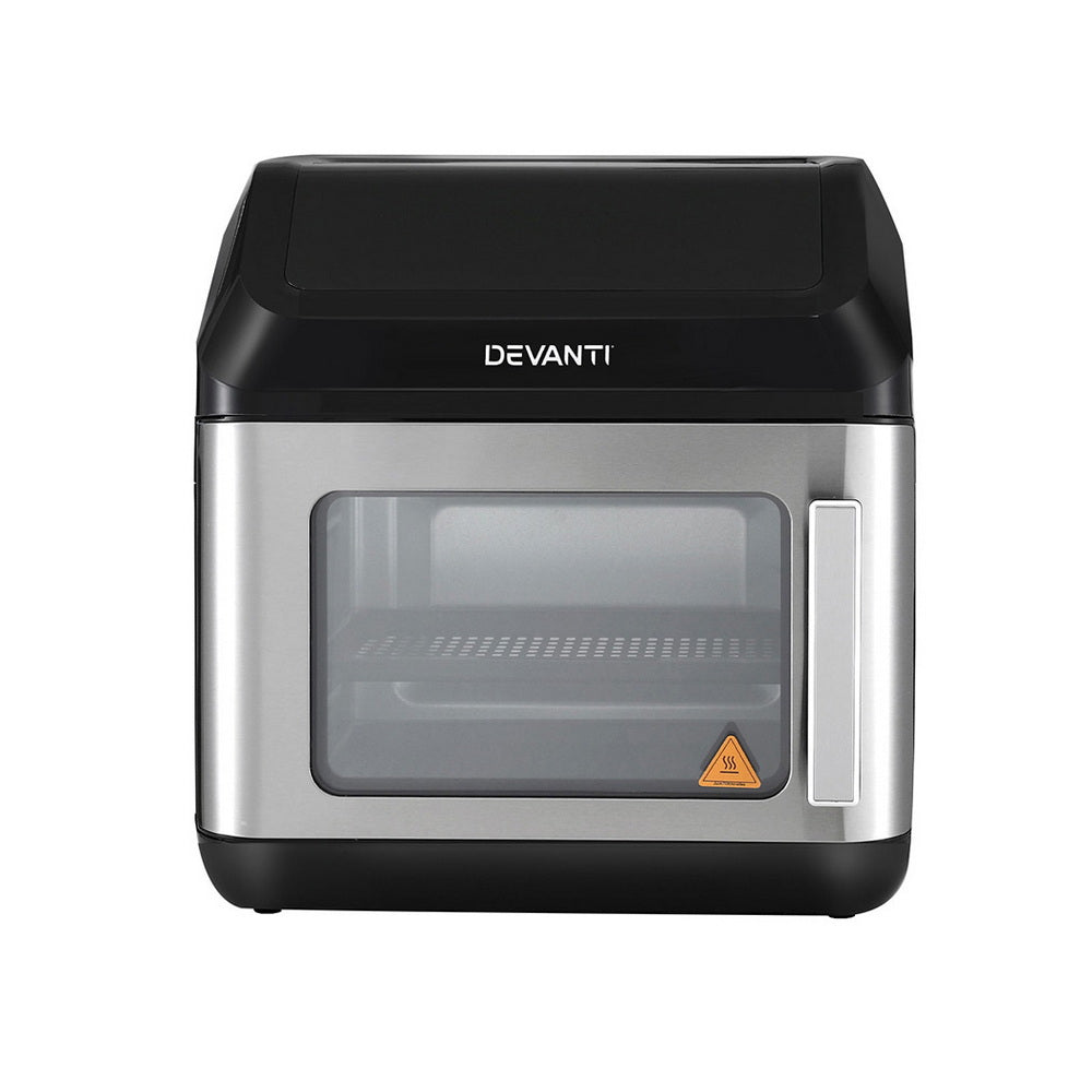 Devanti Air Fryer 13L LCD Fryers Oven-Appliances > Kitchen Appliances > Air Fryers-PEROZ Accessories