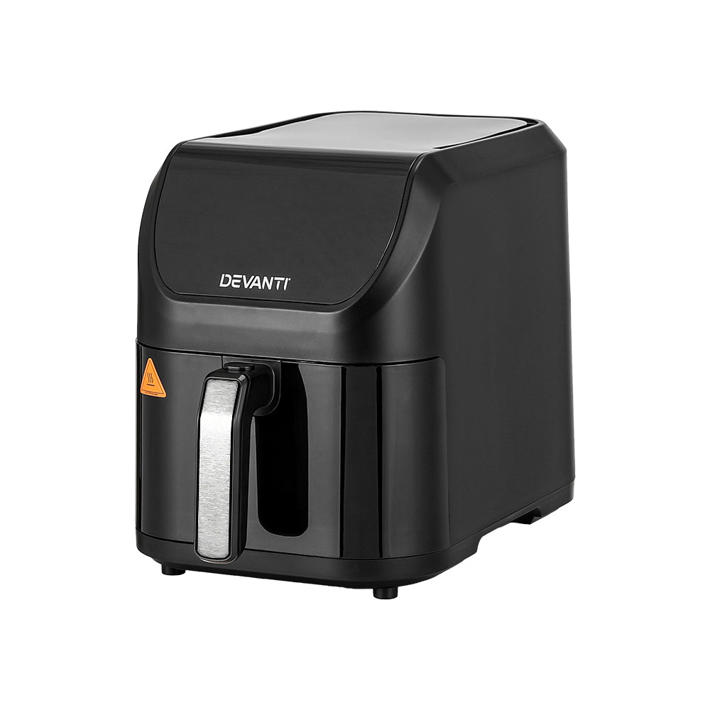 Devanti Air Fryer 5L W/ LCD Touch 1500W-Appliances > Kitchen Appliances-PEROZ Accessories
