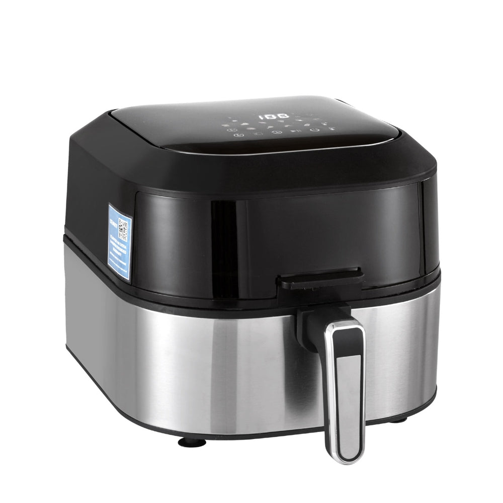 Devanti 5.5L Air Fryer & Grill LCD Fryers 1500W-Appliances > Kitchen Appliances > Air Fryers-PEROZ Accessories