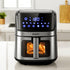 Devanti Air Fryer 6.5L LCD Fryers Clear Window-Air Fryers-PEROZ Accessories