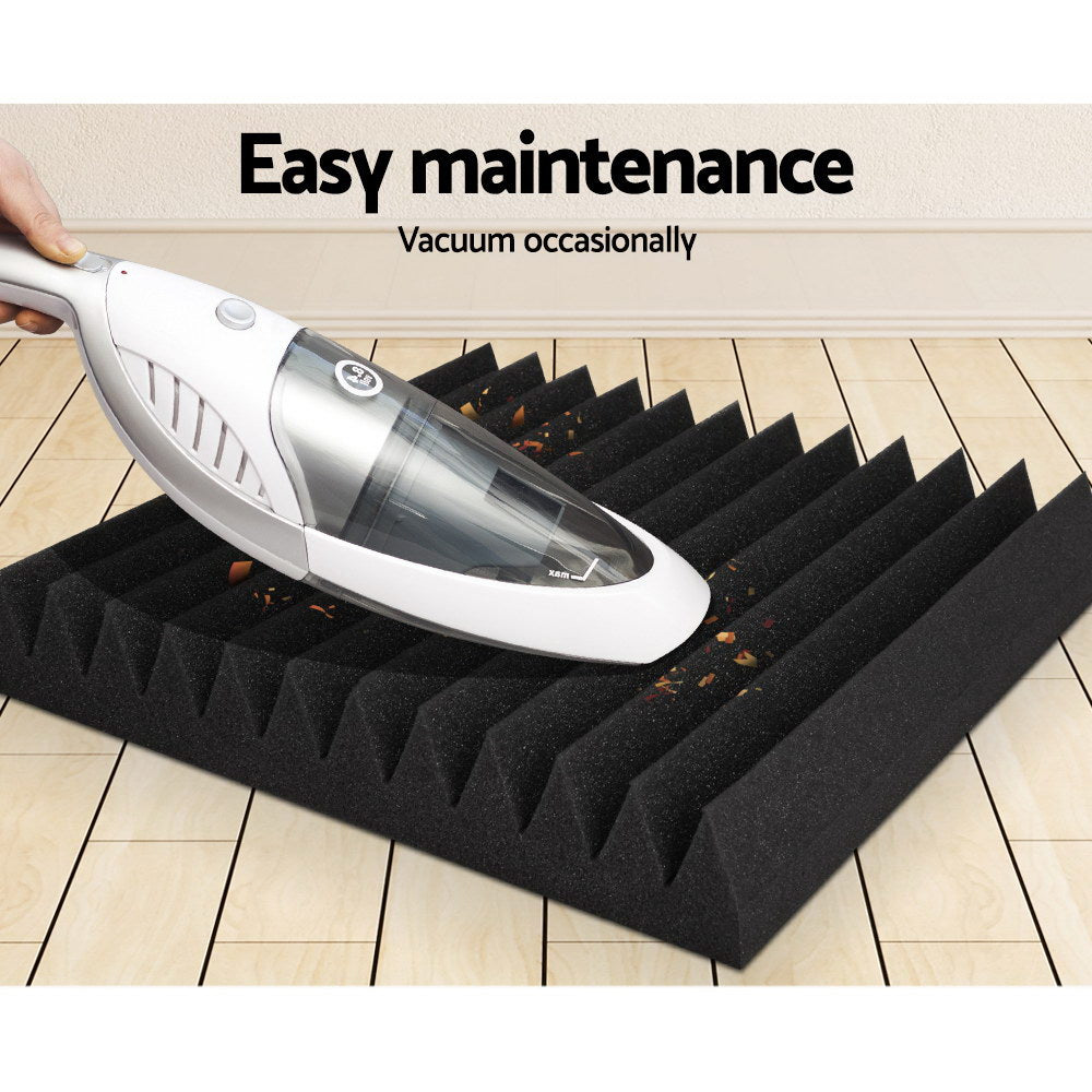 Alpha Acoustic Foam 40pcs 30x30x5cm Sound Absorption Proofing Panel Studio Wedge-Audio & Video > Acoustic Foam-PEROZ Accessories