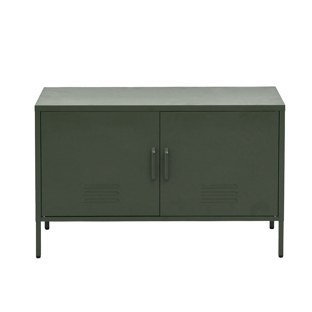 Artiss Buffet Sideboard Metal Cabinet - BASE Green-Furniture > Living Room-PEROZ Accessories