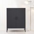 Artiss Buffet Sideboard Metal Cabinet - SWEETHEART Charcoal-Furniture > Living Room-PEROZ Accessories