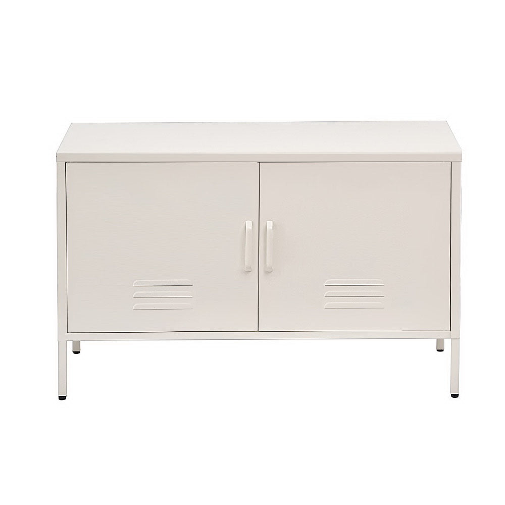 Artiss Buffet Sideboard Metal Cabinet - SWEETHEART White-Furniture > Living Room-PEROZ Accessories