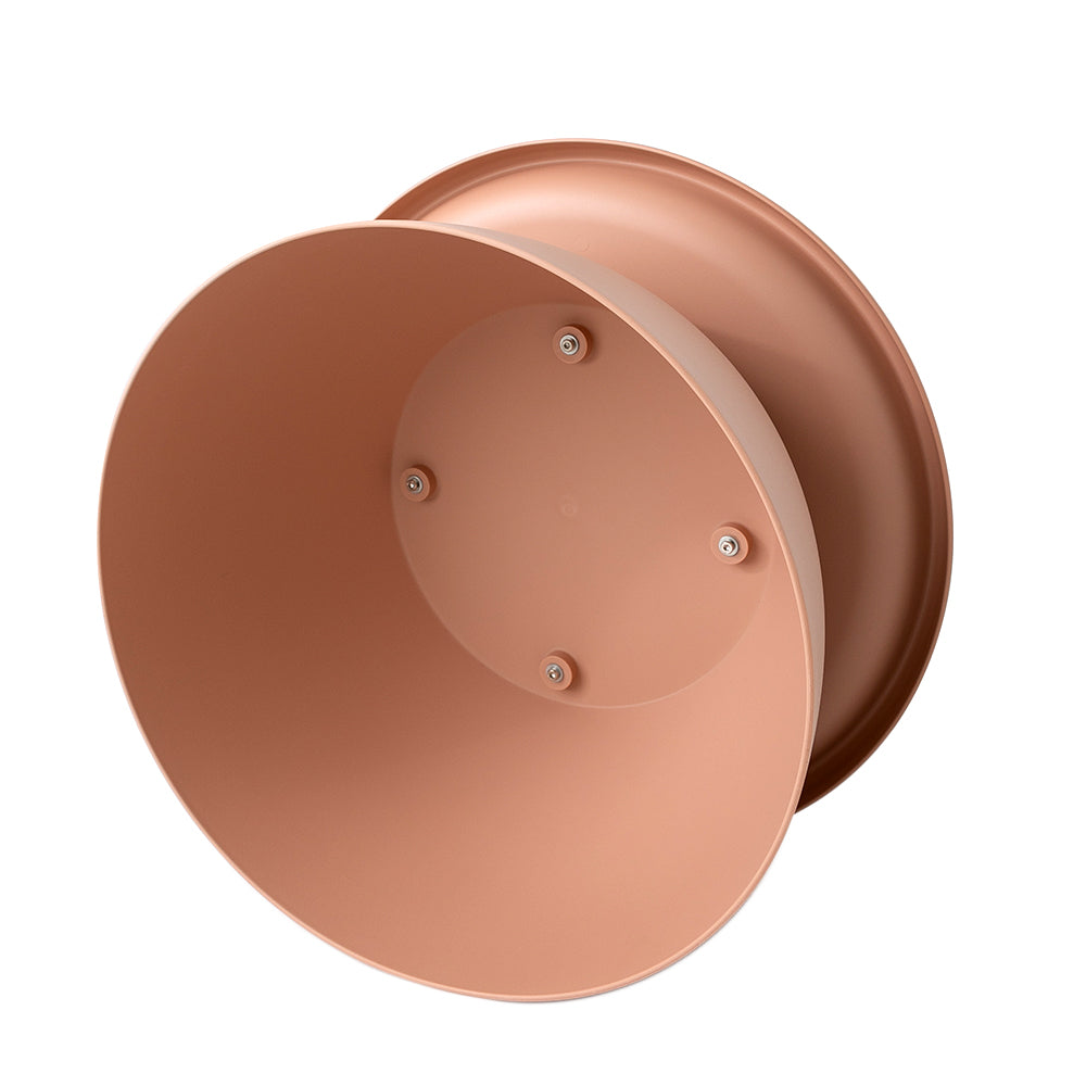 Artiss Coffee Table Round 71CM Plastic Pink-Furniture > Living Room-PEROZ Accessories