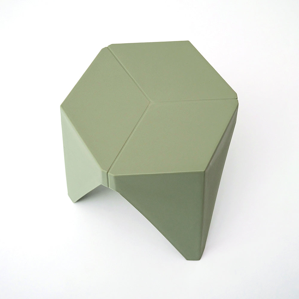 Artiss 2x Bar Stools Puzzle Plastic Foot Stool Green-Furniture > Bar Stools & Chairs > Table & Bar Stools-PEROZ Accessories