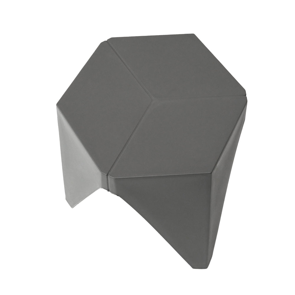 Artiss 4PC Puzzle Stool Bar Stools Stackable Grey-Furniture > Bar Stools & Chairs > Table & Bar Stools-PEROZ Accessories