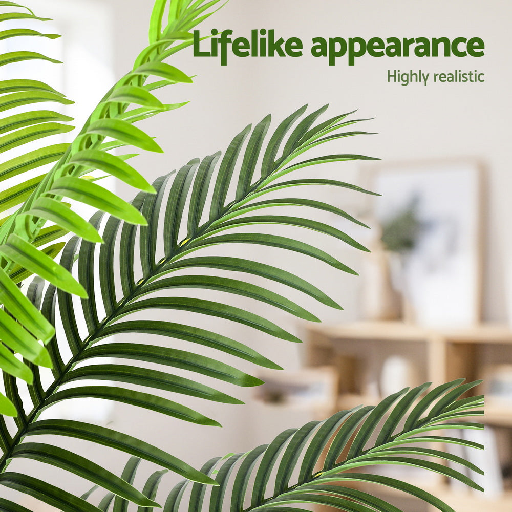 Artiss 100cm Artificial Palm Tree Faux Trees Indoor Decor Artificial Plants Lifelike Plant-Home & Garden > Artificial Plants > Artificial Trees-PEROZ Accessories