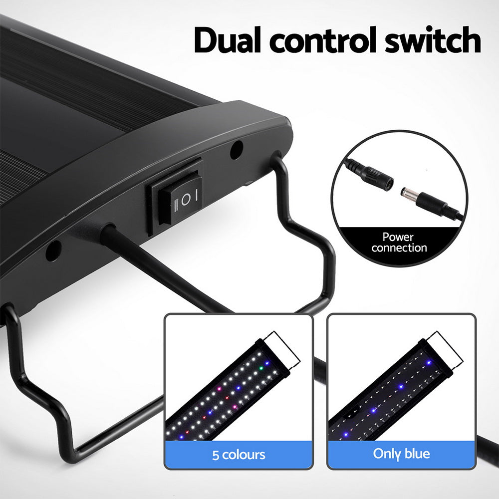 i.Pet Aquarium Light Full Spectrum 90CM Aqua Plant Fish Tank Lamp-Pet Care > Aquarium > Aquarium Lighting-PEROZ Accessories