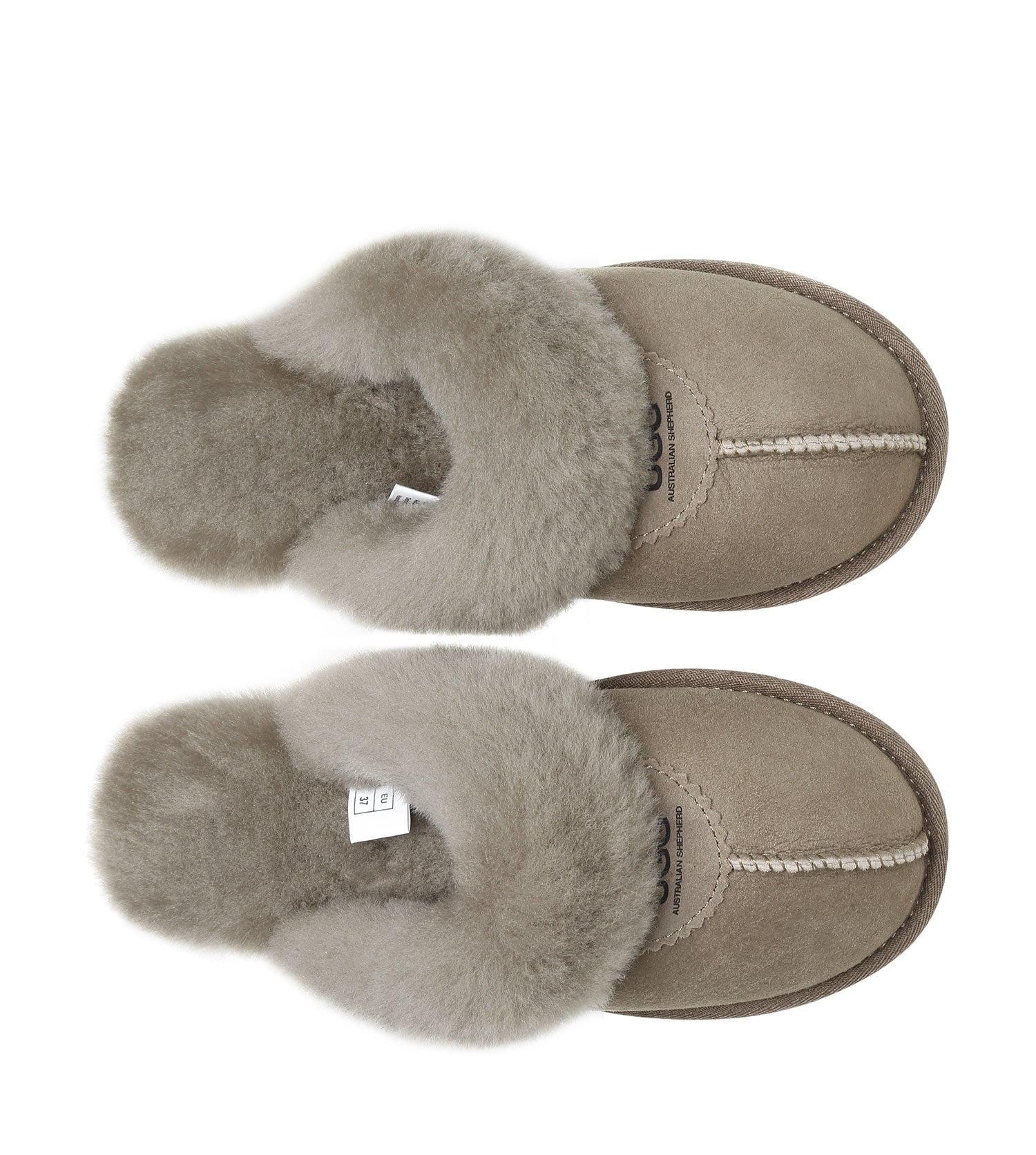 Australian Shepherd Waffle Unisex Slippers - AS2009-Slippers-PEROZ Accessories