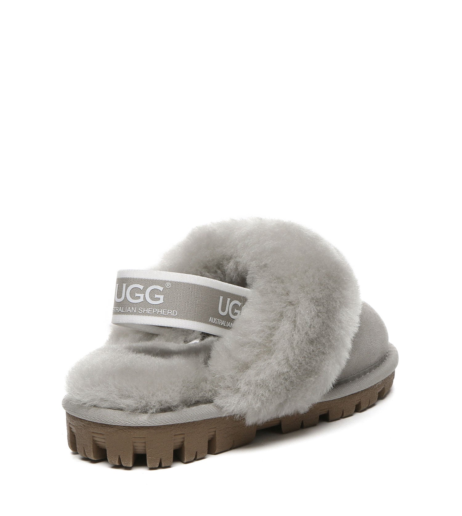 Australian Shepherd UGG Kids Waffle Plus Slingback Slippers - AS2043K-Slingback Slippers-PEROZ Accessories