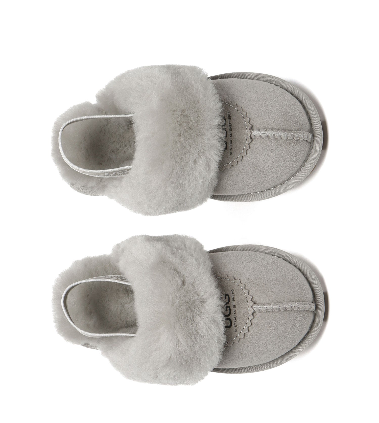 Australian Shepherd UGG Kids Waffle Plus Slingback Slippers - AS2043K-Slingback Slippers-PEROZ Accessories