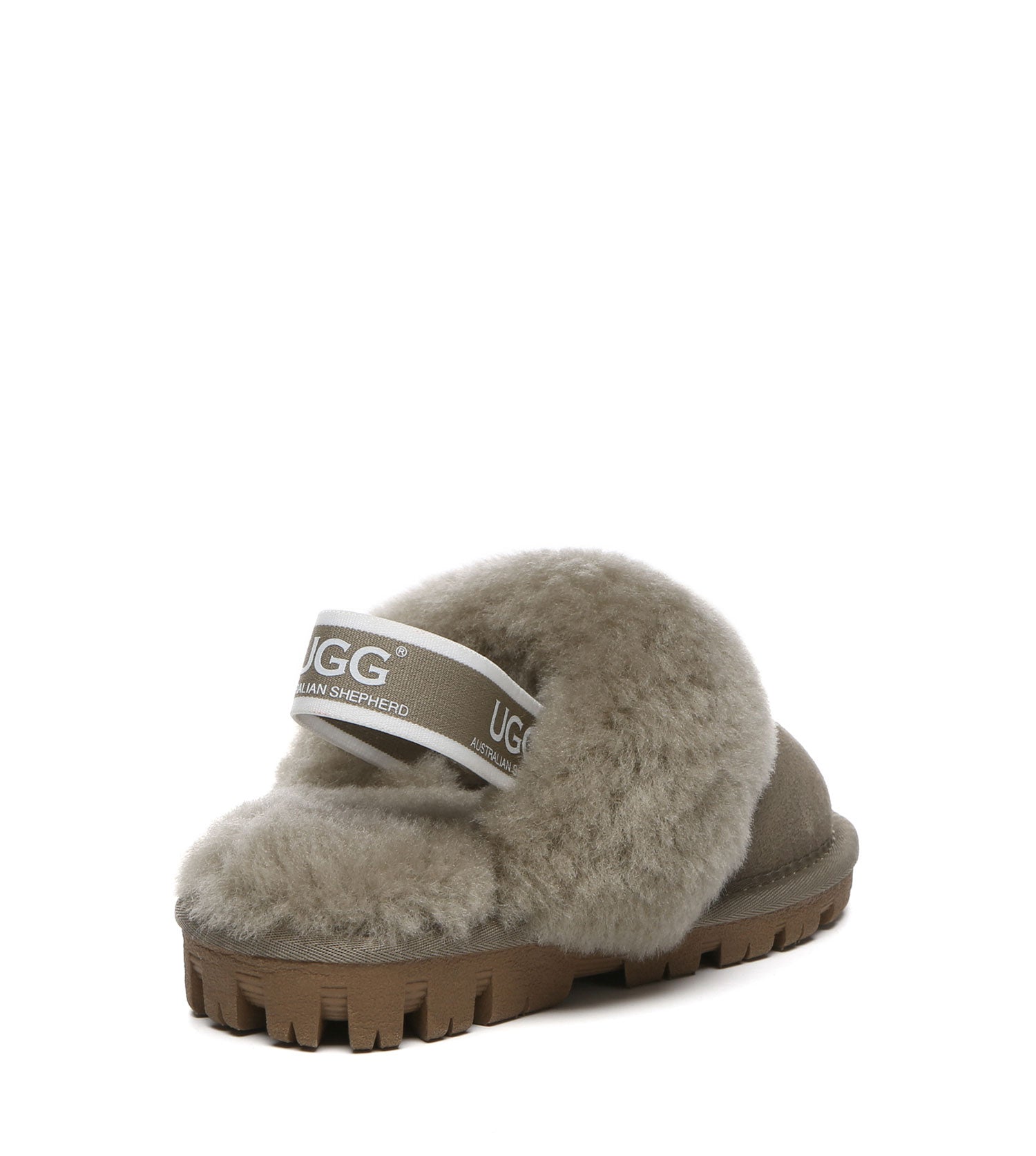 Australian Shepherd UGG Kids Waffle Plus Slingback Slippers - AS2043K-Slingback Slippers-PEROZ Accessories