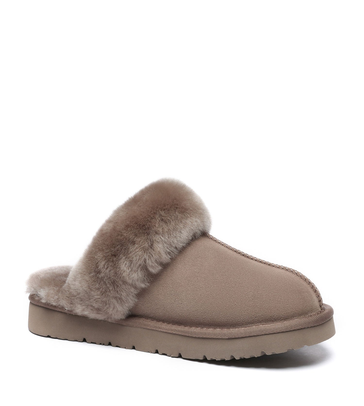 Australian Shepherd UGG Slippers Australia Premium Sheepskin Women Muffin Slipper Special - AS2051-Slippers-PEROZ Accessories