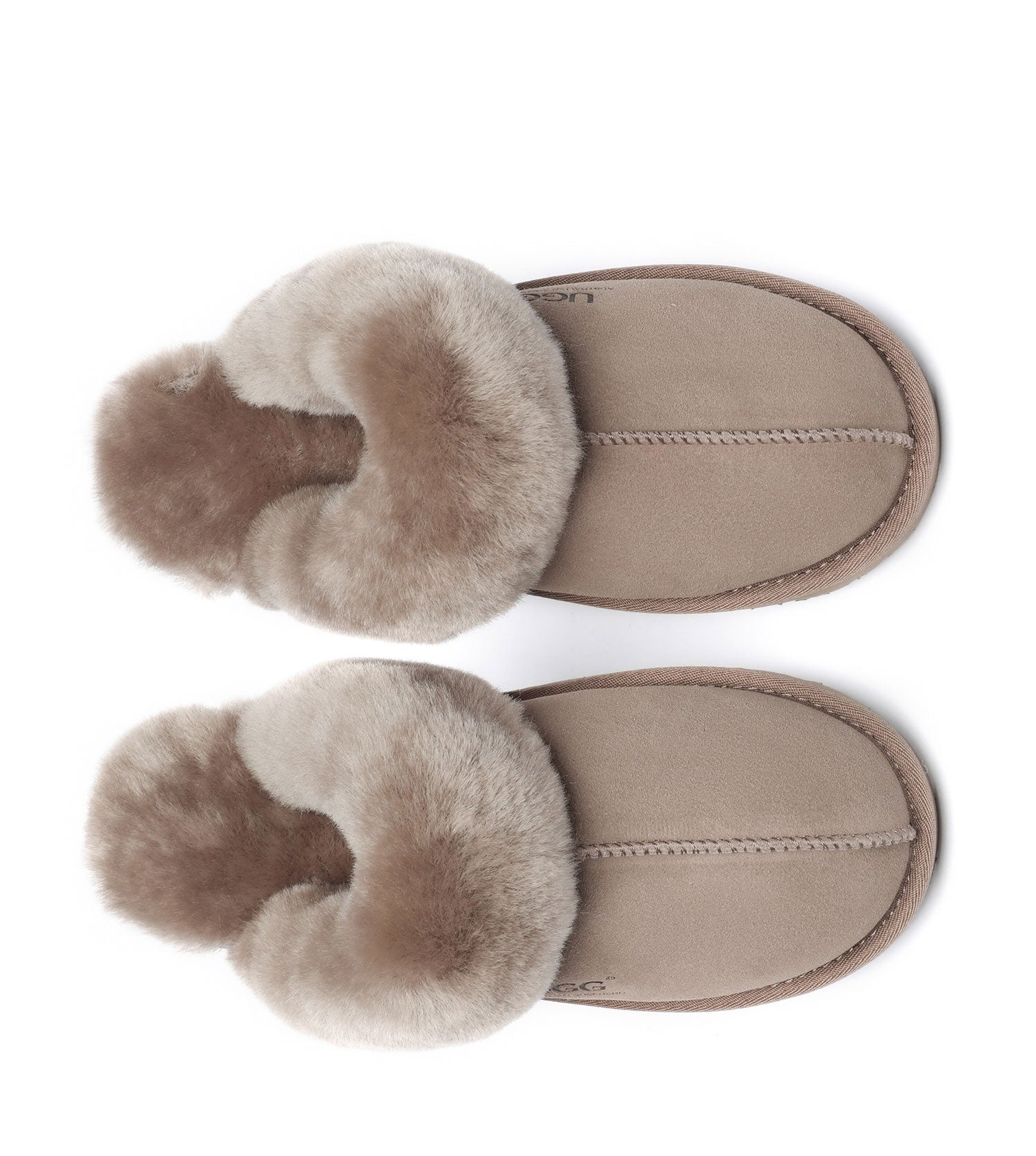 Australian Shepherd UGG Slippers Australia Premium Sheepskin Women Muffin Slipper Special - AS2051-Slippers-PEROZ Accessories