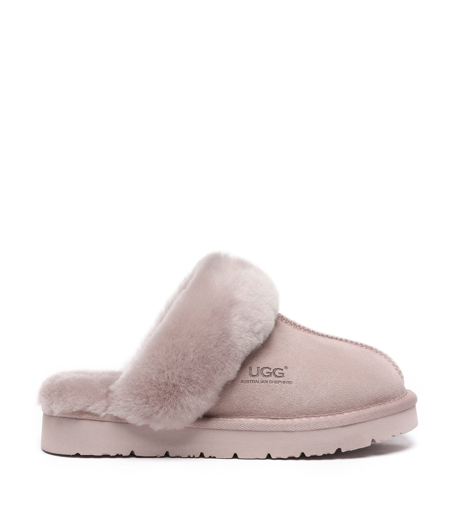 Australian Shepherd UGG Slippers Australia Premium Sheepskin Women Muffin Slipper Special - AS2051-Slippers-PEROZ Accessories