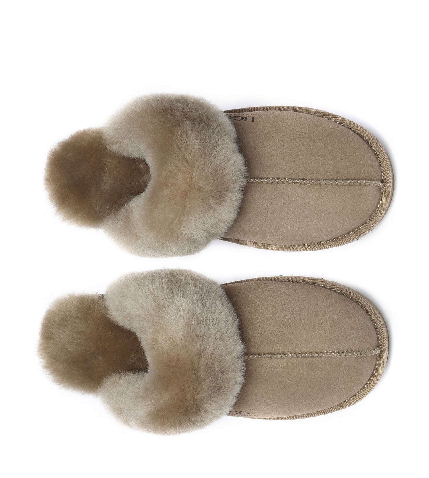 Australian Shepherd UGG Slippers Australia Premium Sheepskin Women Muffin Slipper Special - AS2051-Slippers-PEROZ Accessories