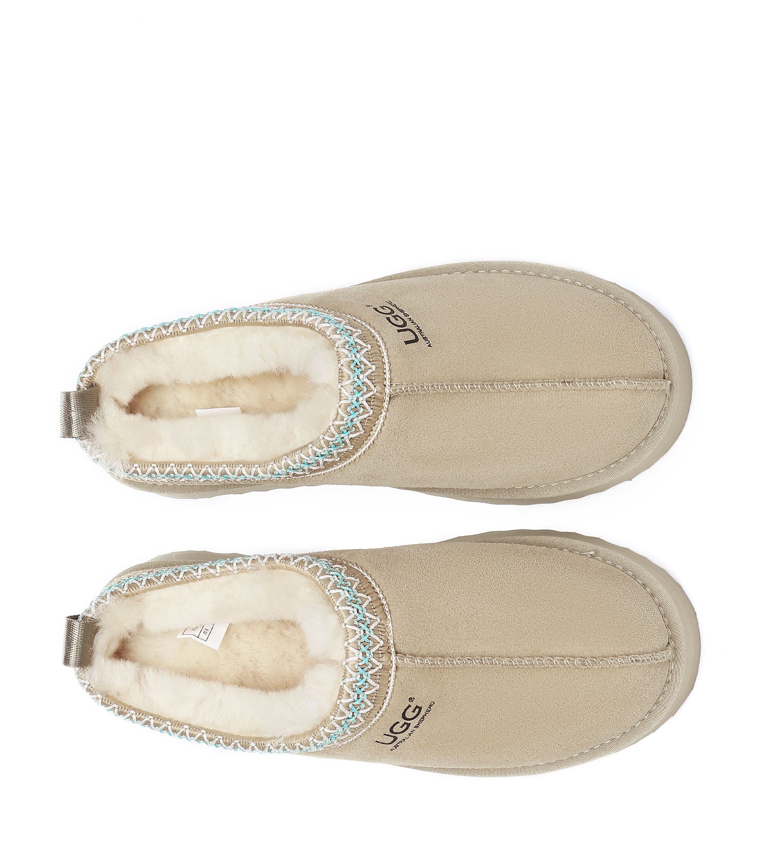 AUSTRALIAN SHEPHERD® UGG Slippers Sheepskin Wool Ankle Platform Tazzy Ventus-UGG Slippers-PEROZ Accessories