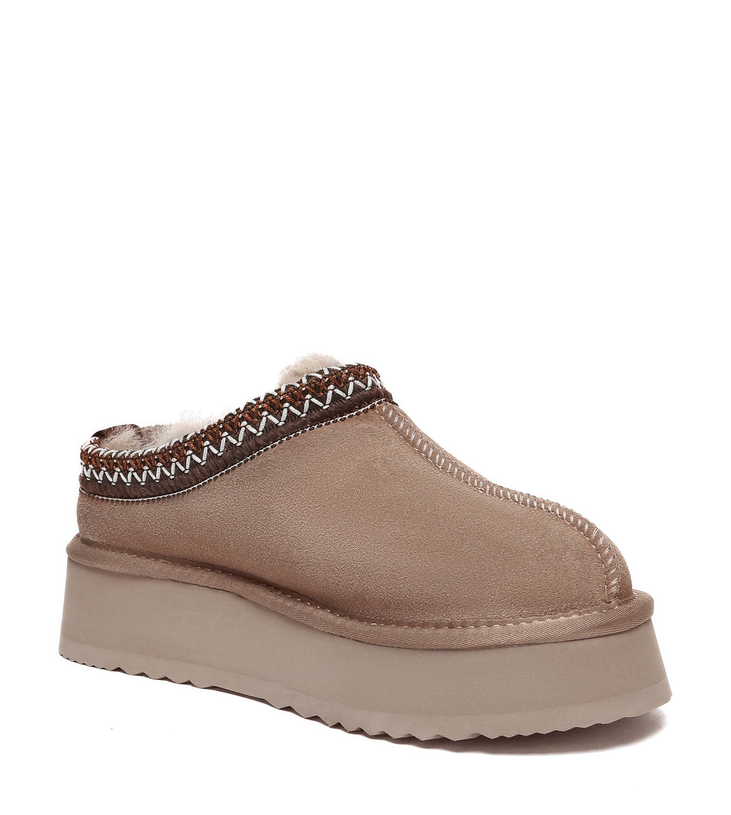 Australian Shepherd Ventus Platform Unisex Slippers - AS2053-Slippers-PEROZ Accessories