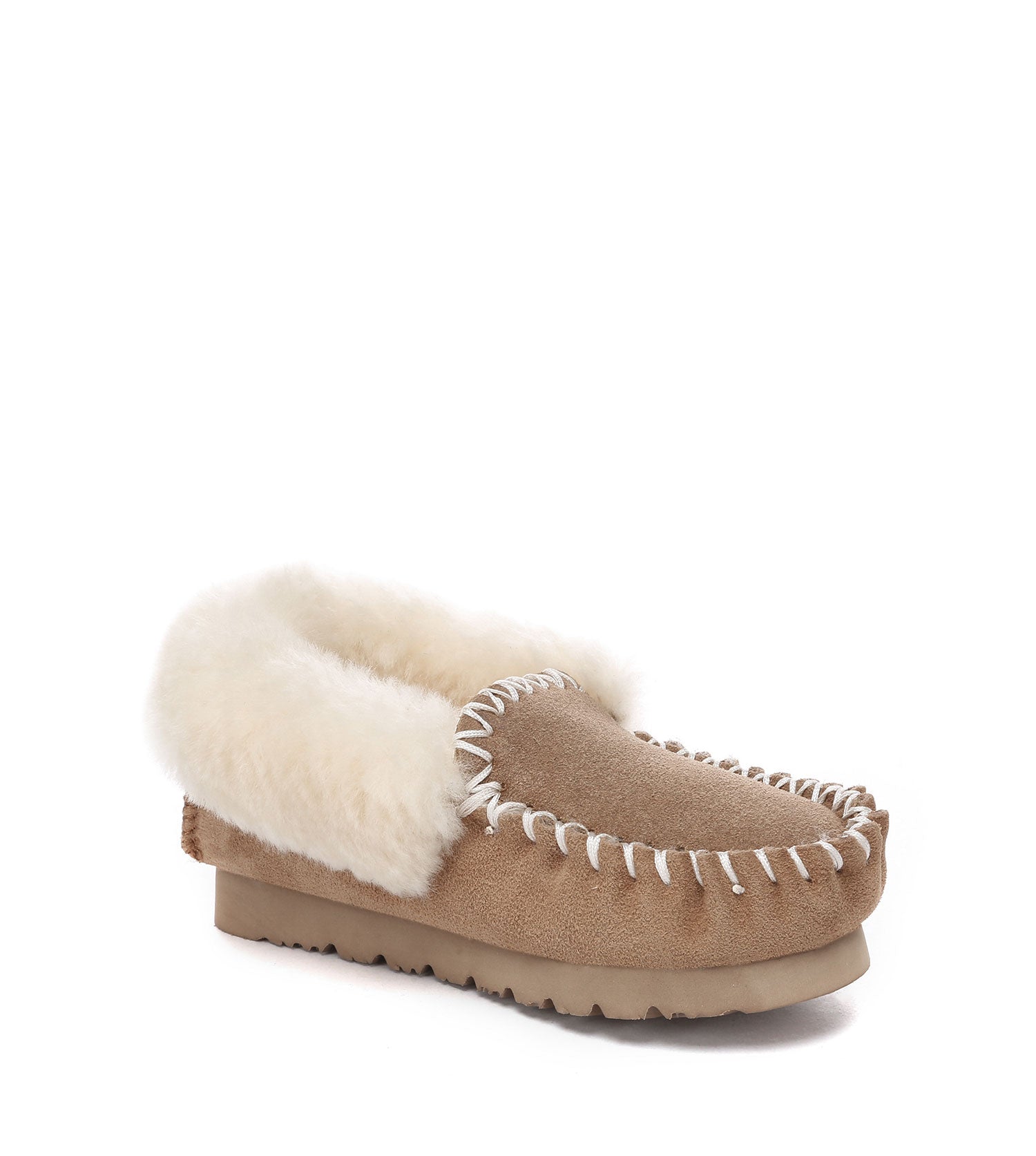 Australian Shepherd Kids Popo Moccasins - AS2058K-Moccasins-PEROZ Accessories