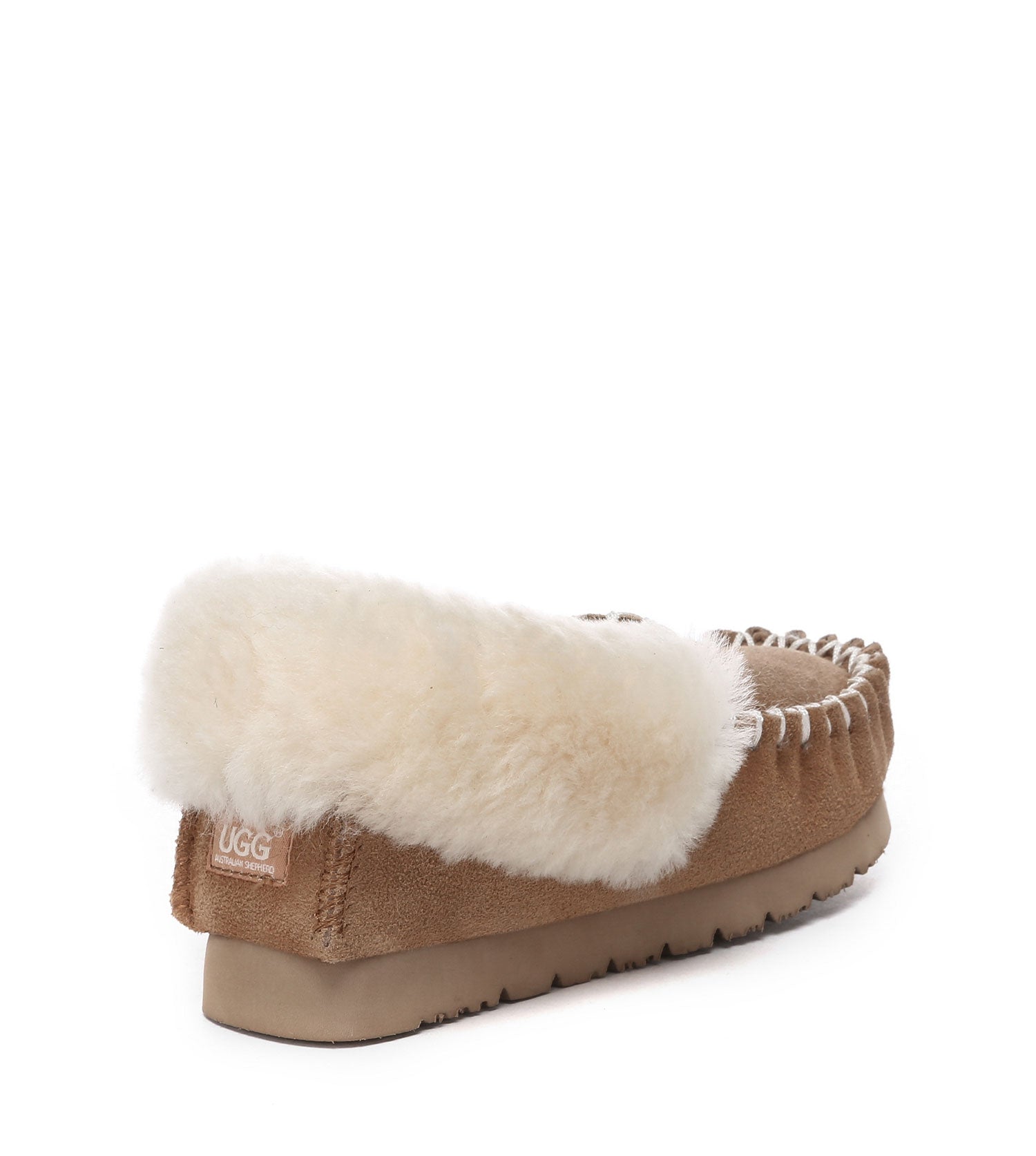 Australian Shepherd Kids Popo Moccasins - AS2058K-Moccasins-PEROZ Accessories