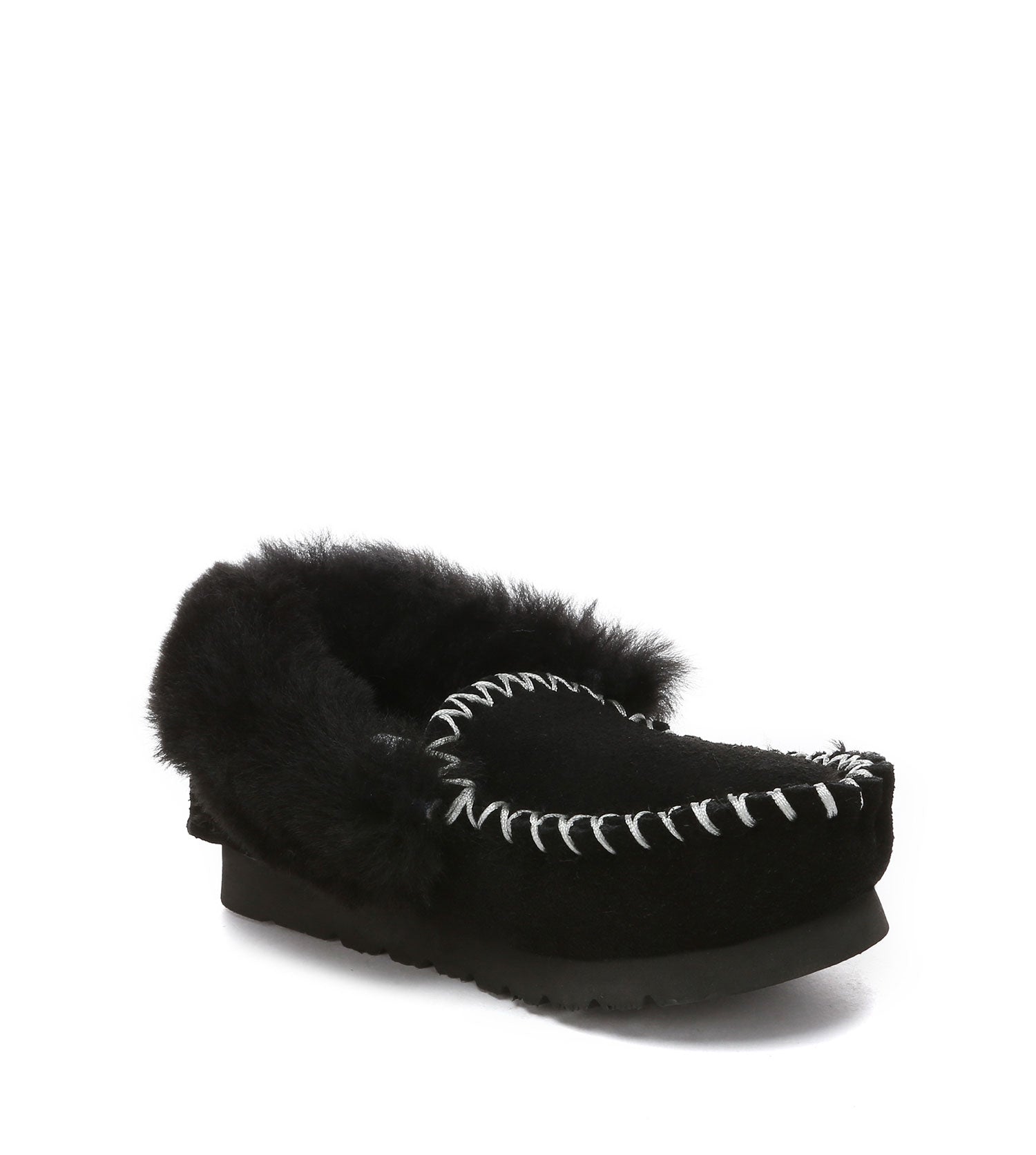 Australian Shepherd Kids Popo Moccasins - AS2058K-Moccasins-PEROZ Accessories