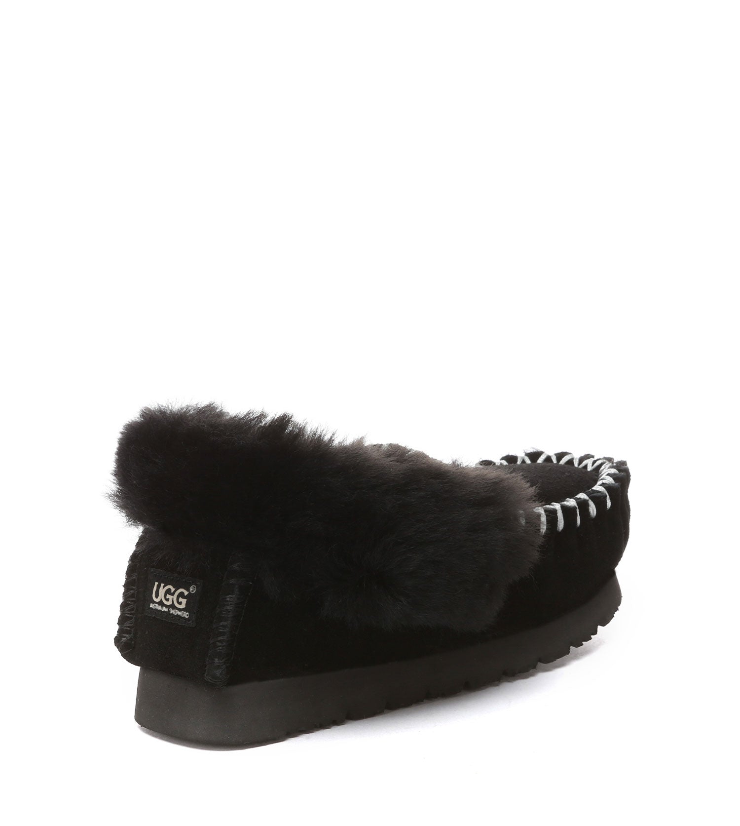 Australian Shepherd Kids Popo Moccasins - AS2058K-Moccasins-PEROZ Accessories