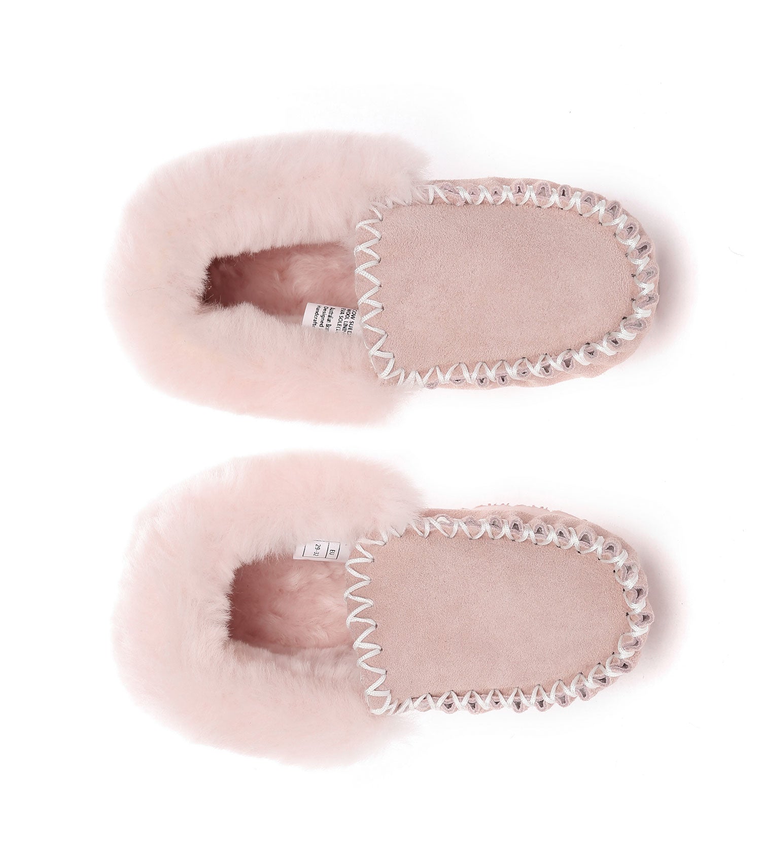 Australian Shepherd Kids Popo Moccasins - AS2058K-Moccasins-PEROZ Accessories