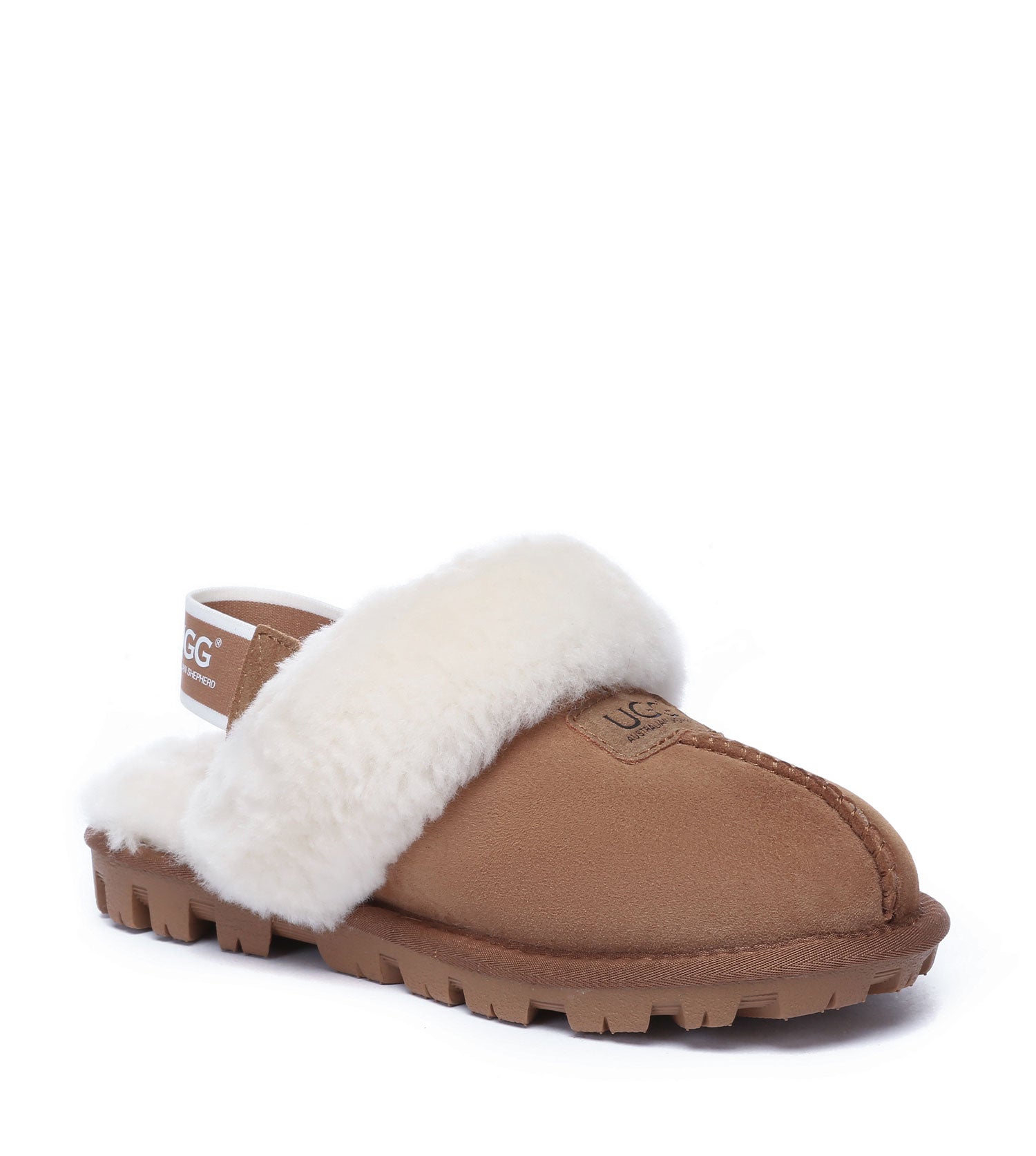 Australian Shepherd UGG Suzie Band Slipper ll House Shoes - AS2060-House Shoes-PEROZ Accessories