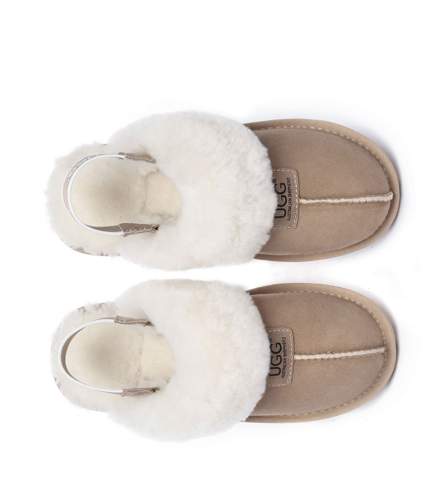 Australian Shepherd UGG Suzie Band Slipper ll House Shoes - AS2060-House Shoes-PEROZ Accessories