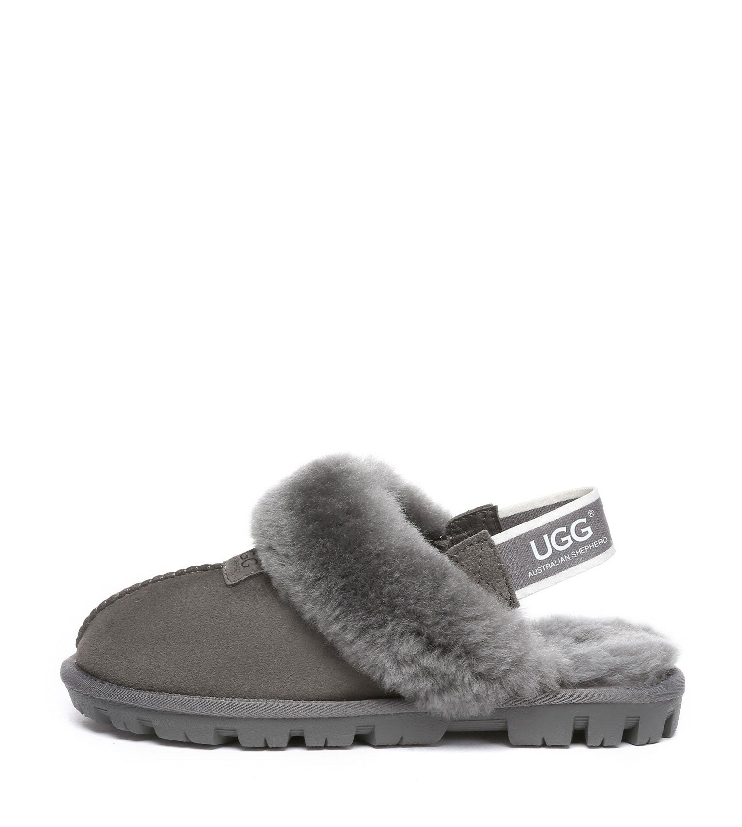 Australian Shepherd UGG Suzie Band Slipper ll House Shoes - AS2060-House Shoes-PEROZ Accessories