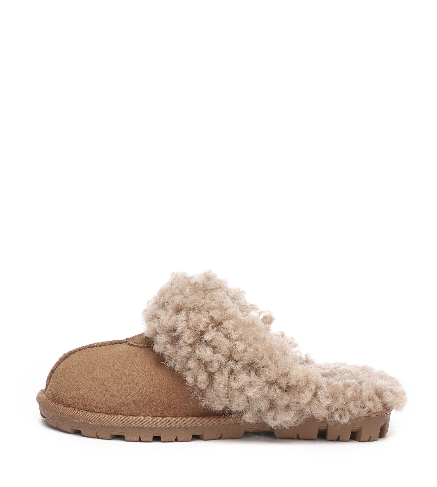 Australian Shepherd UGG Waffle Curly Slippers - AS2064-Slippers-PEROZ Accessories