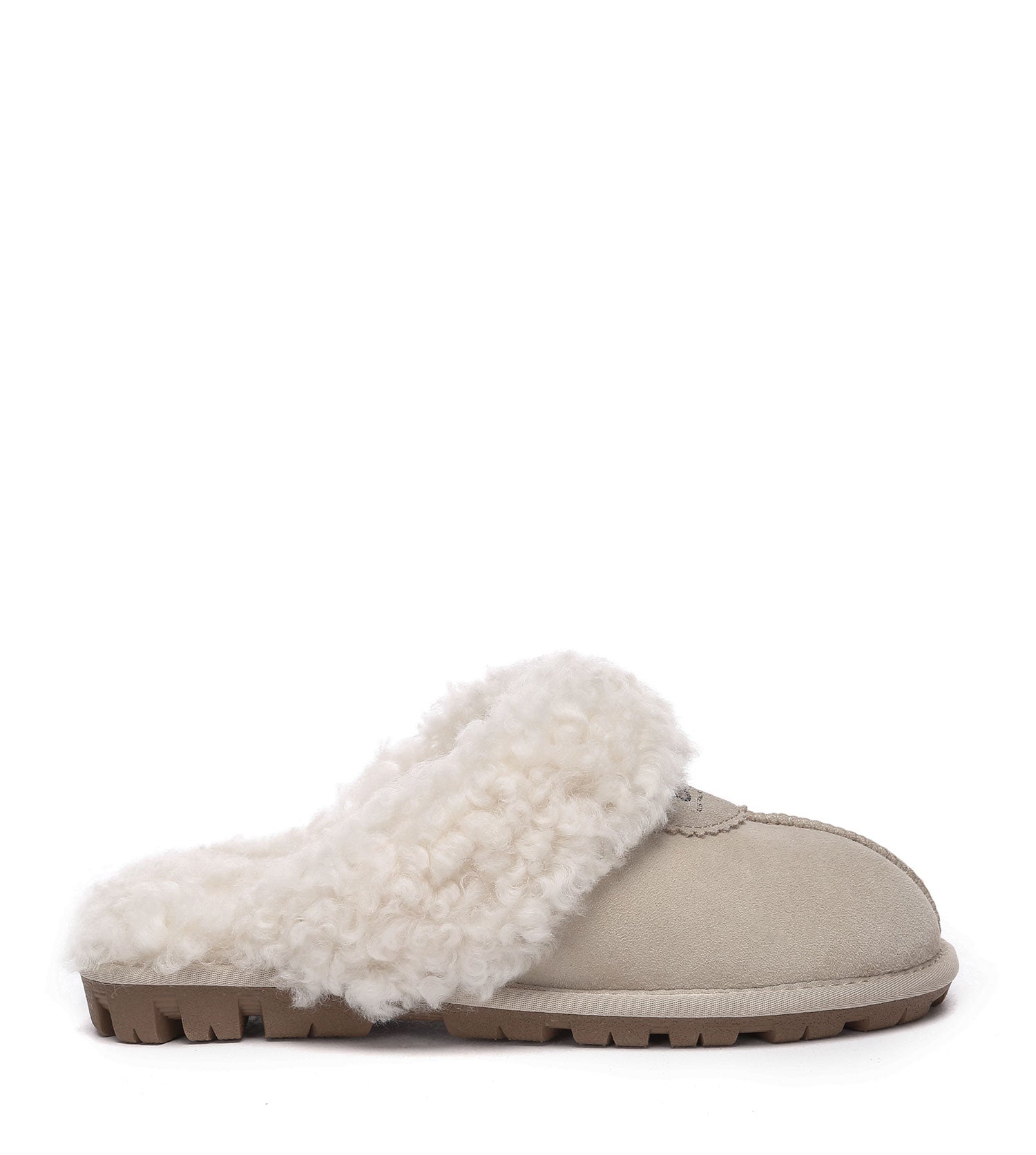 Australian Shepherd UGG Waffle Curly Slippers - AS2064-Slippers-PEROZ Accessories