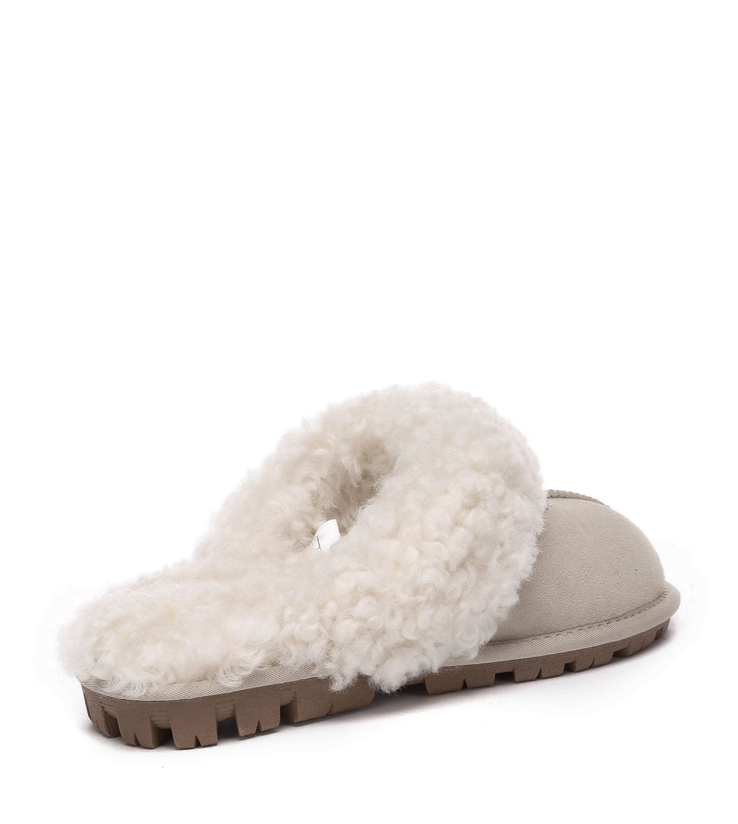 Australian Shepherd UGG Waffle Curly Slippers - AS2064-Slippers-PEROZ Accessories