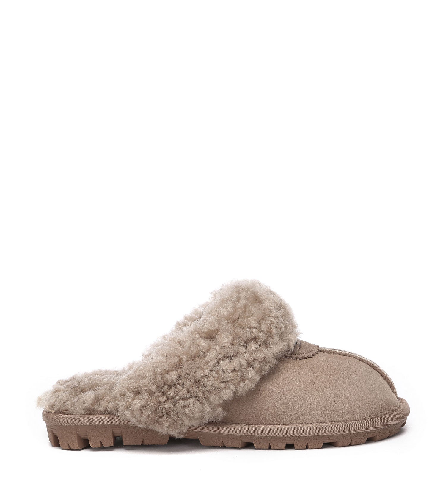 Australian Shepherd UGG Waffle Curly Slippers - AS2064-Slippers-PEROZ Accessories