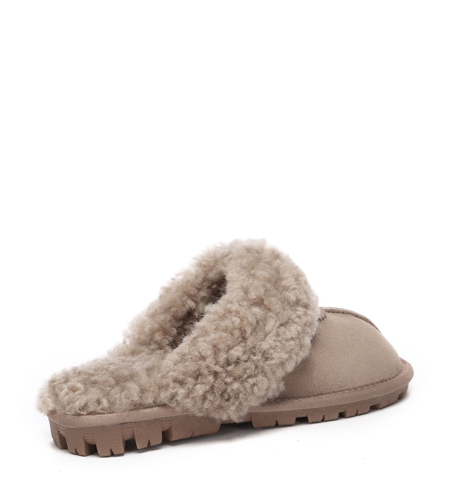 Australian Shepherd UGG Waffle Curly Slippers - AS2064-Slippers-PEROZ Accessories